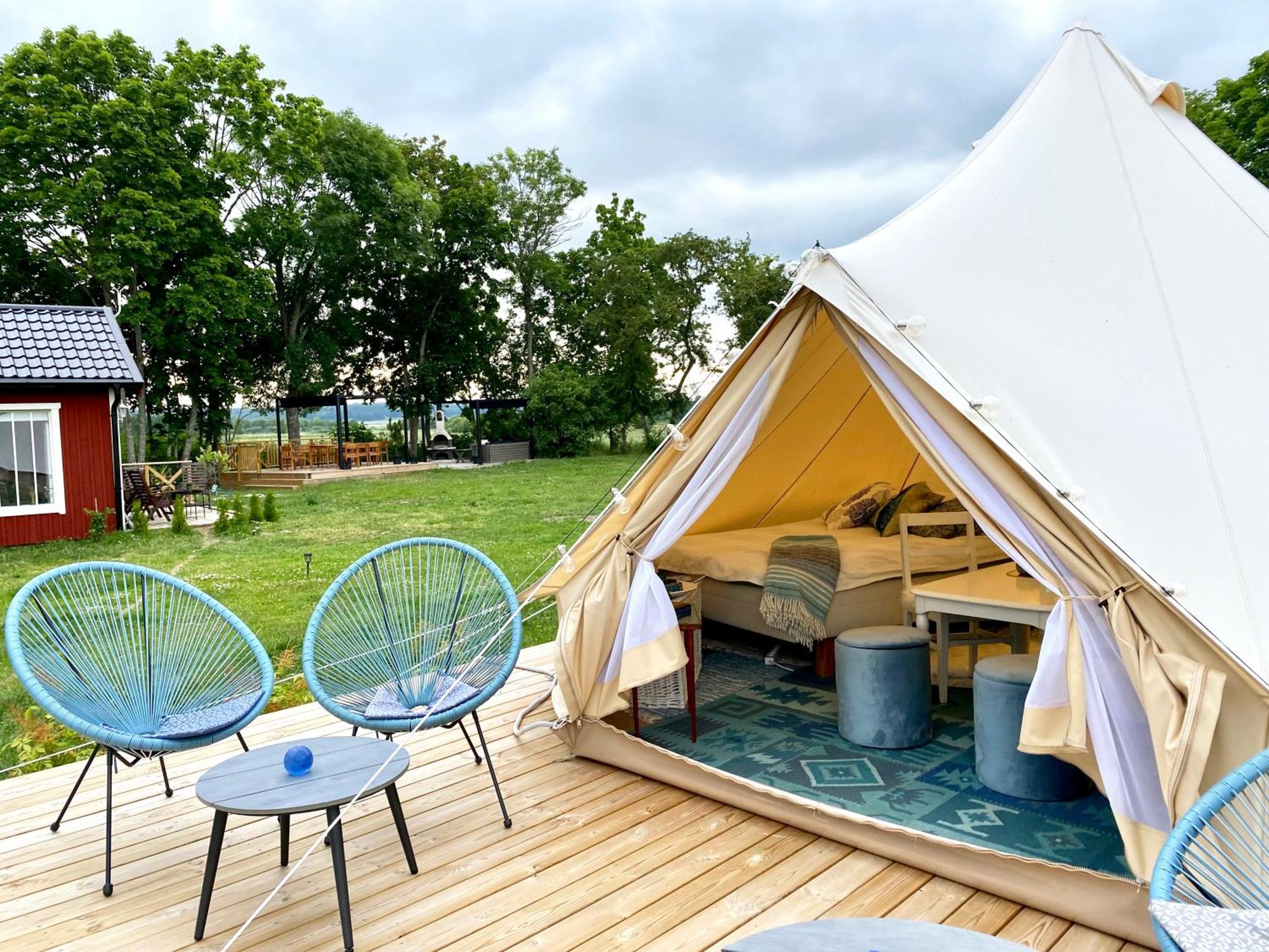 Отель Soerby Glamping Klockrike Экстерьер фото