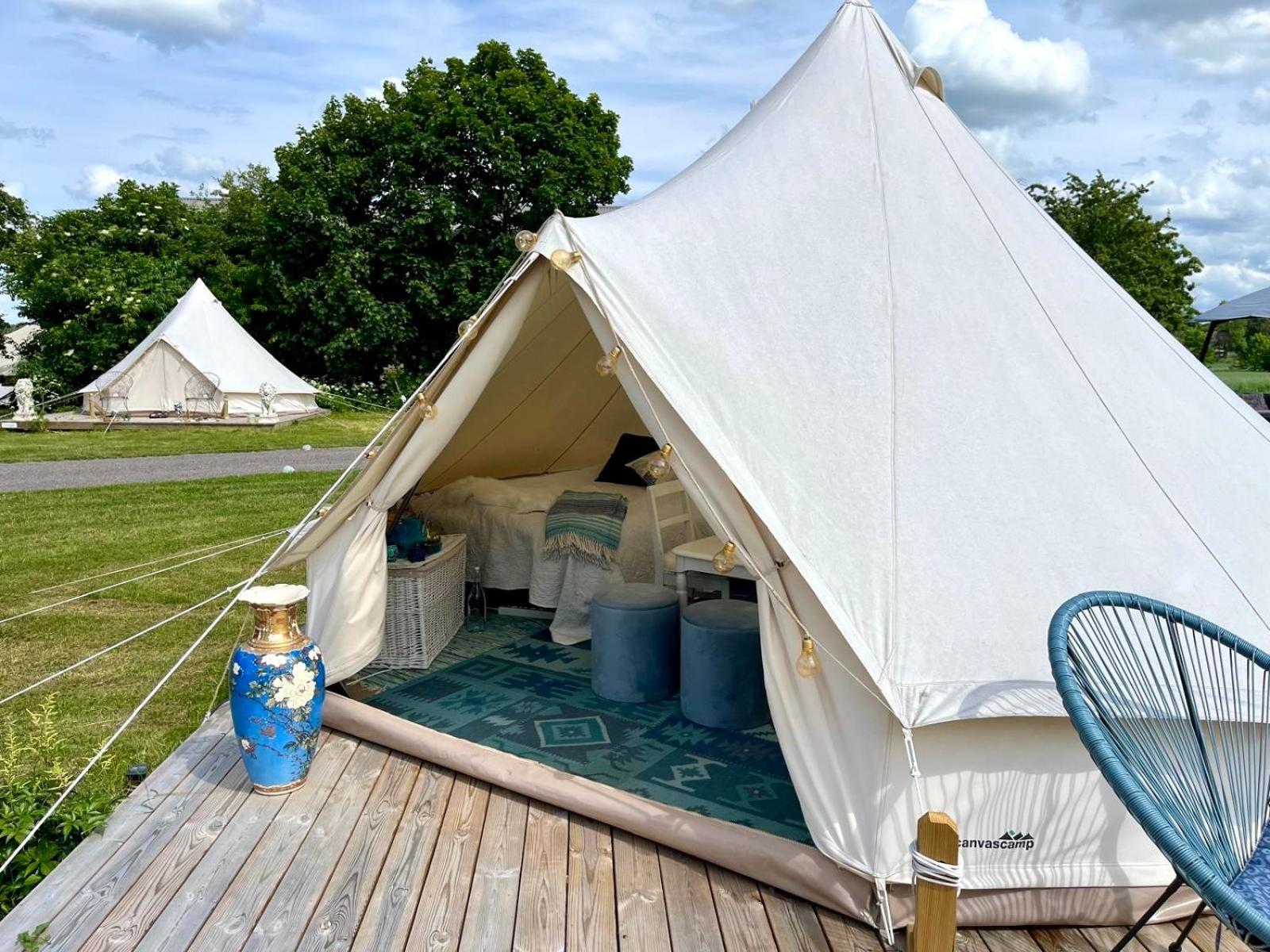 Отель Soerby Glamping Klockrike Экстерьер фото