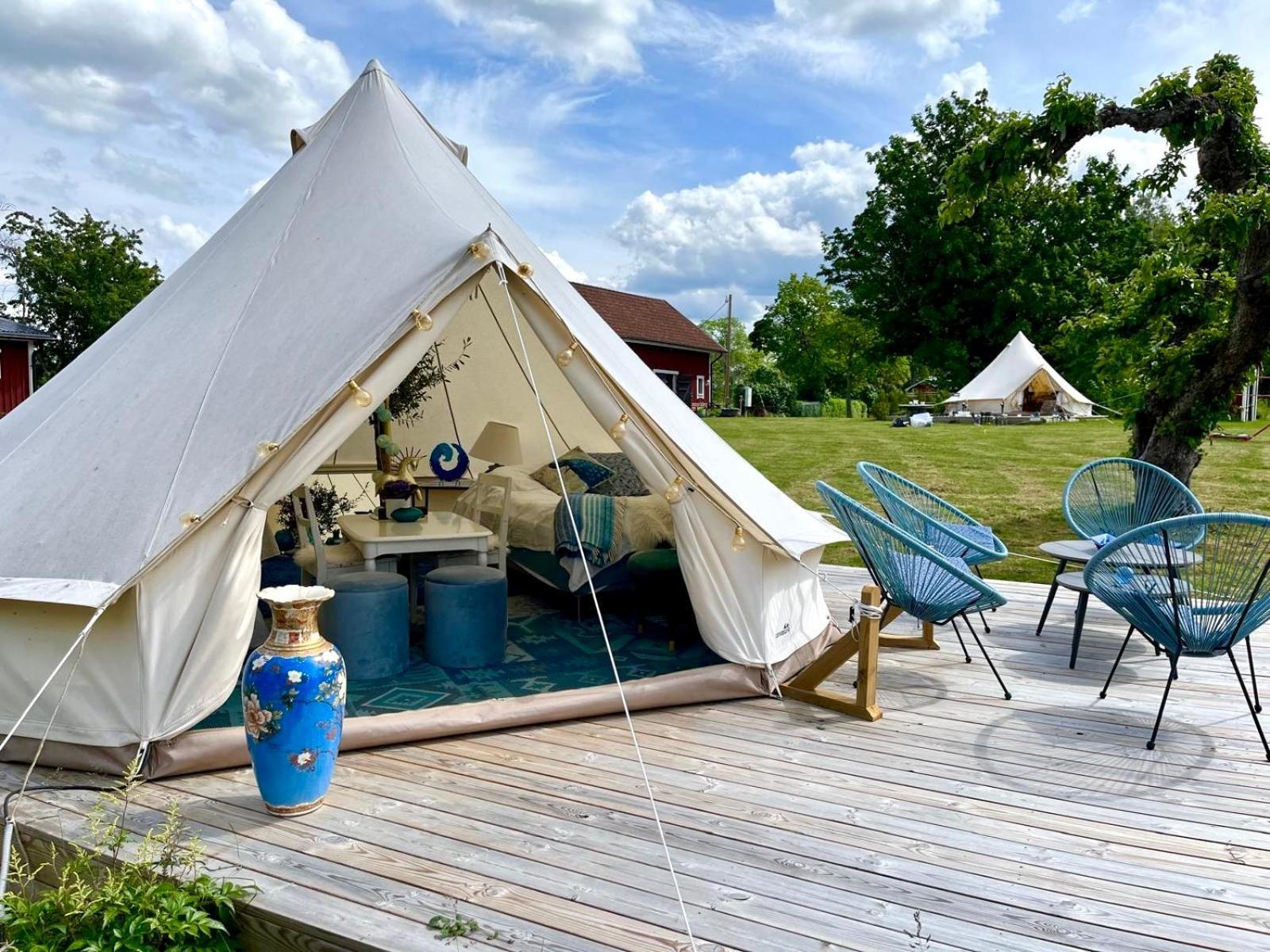 Отель Soerby Glamping Klockrike Экстерьер фото