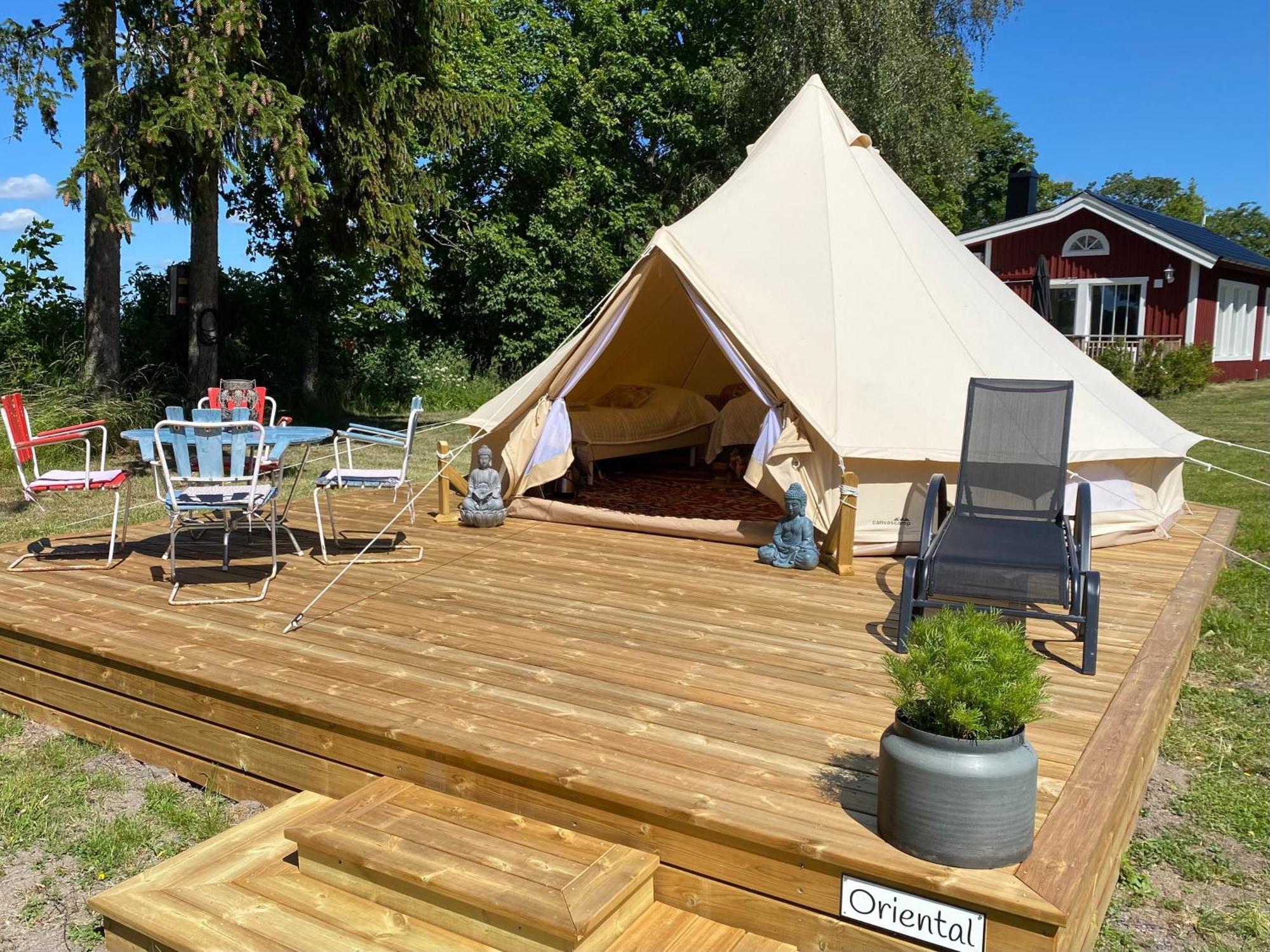 Отель Soerby Glamping Klockrike Экстерьер фото